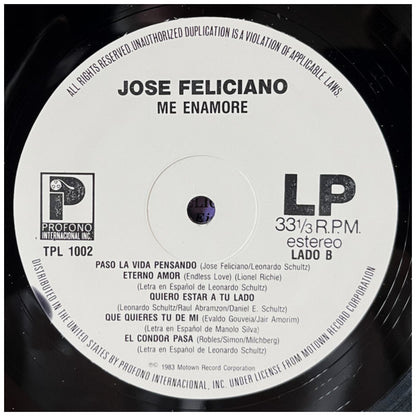 JOSE FELICIANO - ME ENAMORE (VDE/NUEVO-SELLADO) | VINILO