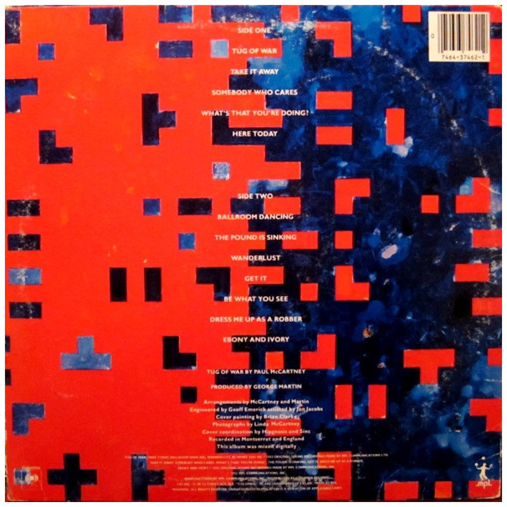 PAUL McCARTNEY - TUG OF WAR | VINILO USADO