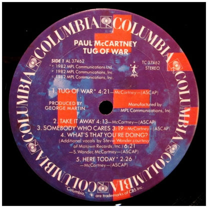 PAUL McCARTNEY - TUG OF WAR | VINILO USADO