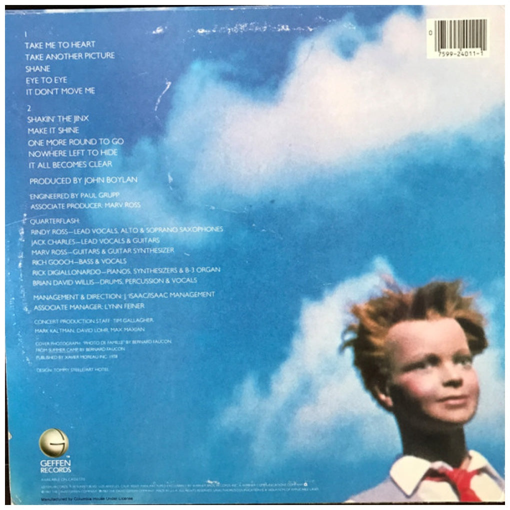QUARTERFLASH - TAKE ME ANOTHER PICTURE | VINILO USADO