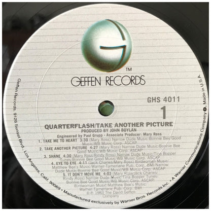 QUARTERFLASH - TAKE ME ANOTHER PICTURE | VINILO USADO