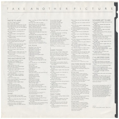 QUARTERFLASH - TAKE ME ANOTHER PICTURE | VINILO USADO
