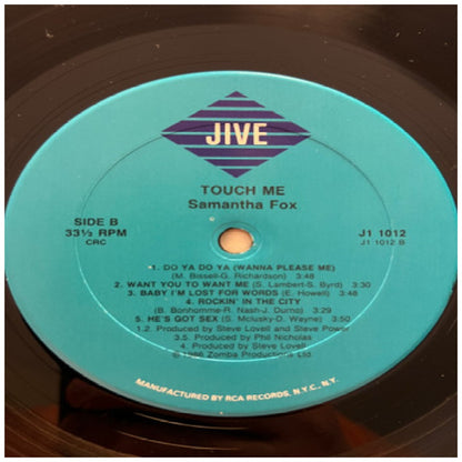 SAMANTHA FOX - TOUCH ME | VINILO USADO