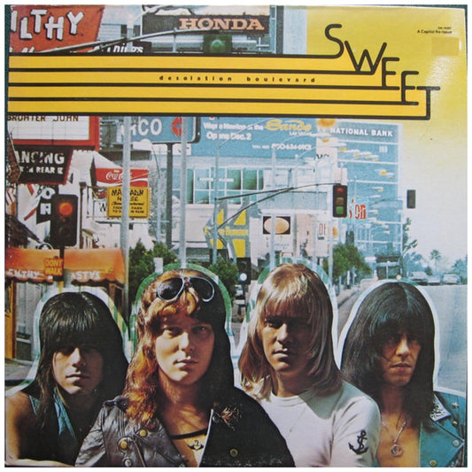 SWEET - DESOLATION BOULEVARD (USA VERSION) | VINILO USADO