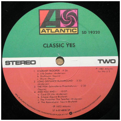 YES - CLASSIC | VINILO USADO