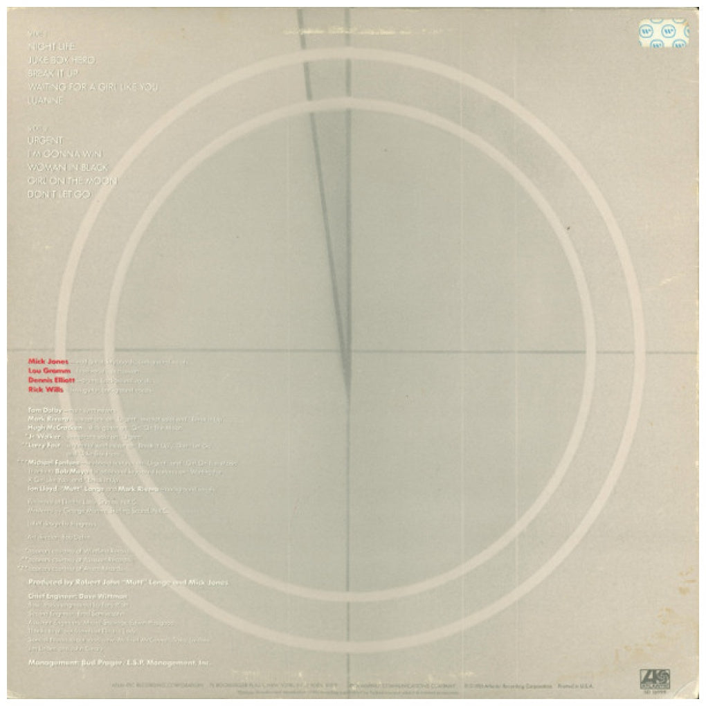 FOREIGNER - 4 | VINILO USADO
