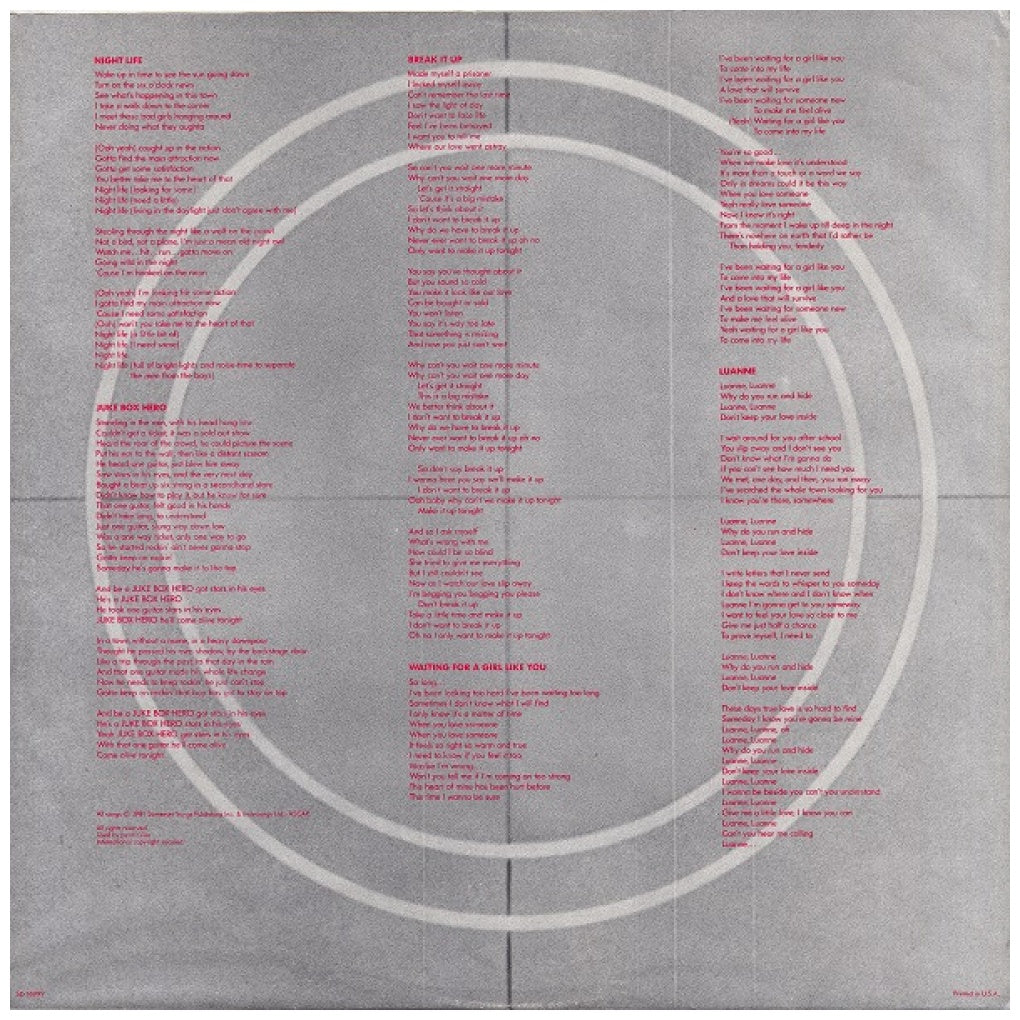 FOREIGNER - 4 | VINILO USADO