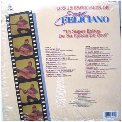 JOSE FELICIANO - 15 SUPER EXITOS | VINILO USADO