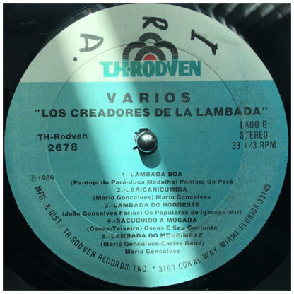 LAMBADA - LLORANDO SE FUE (VERSION EN ESPAÑOL) | VINILO USADO