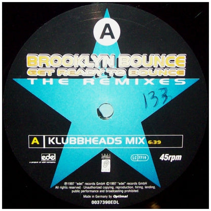 BROOKLYN BOUNCE - GET READY TO BOUNCE | 12" MAXI SINGLE VINILO USADO