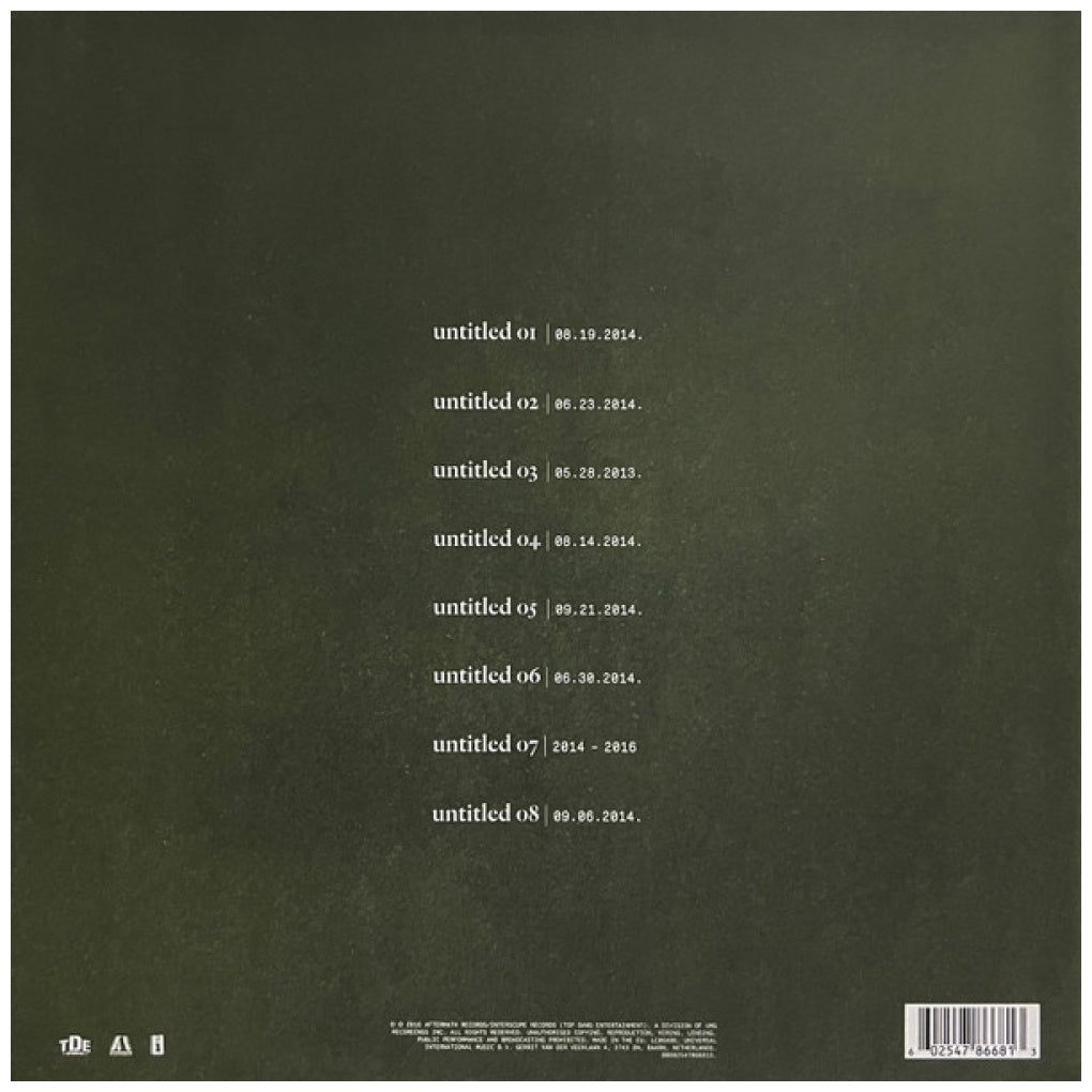 KENDRICK LAMAR - UNTITLED UNMASTERED | VINILO