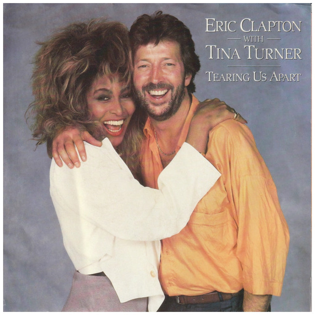ERIC CLAPTON With TINA TURNER - TEARING US APART | 7" SINGLE USADO