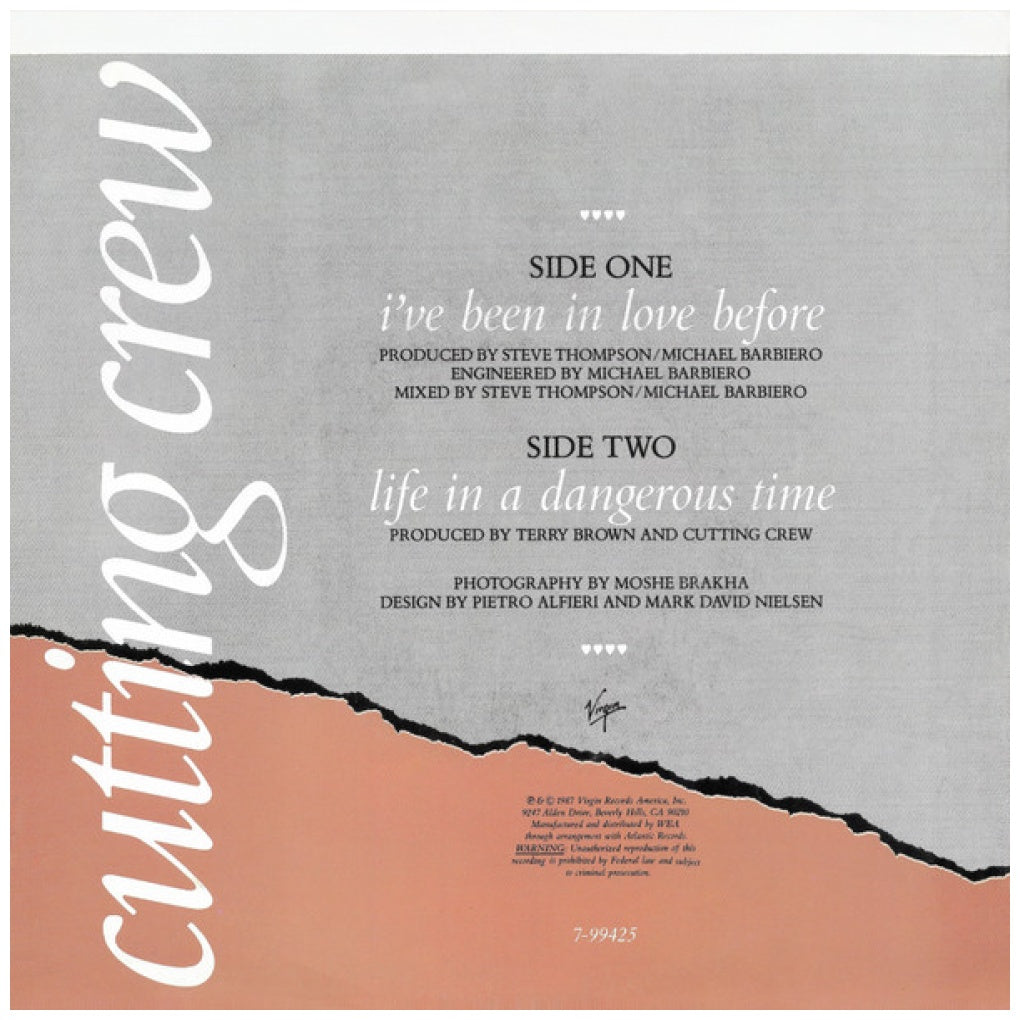 CUTTING CREW - I'VE BEEN IN LOVE BEFORE | 7" SINGLE USADO