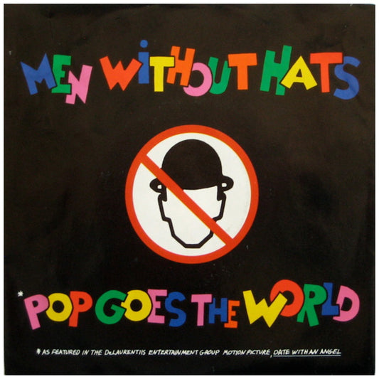 MEN WITHOUT HATS - POP GOES THE WORLD | 7" SINGLE USADO