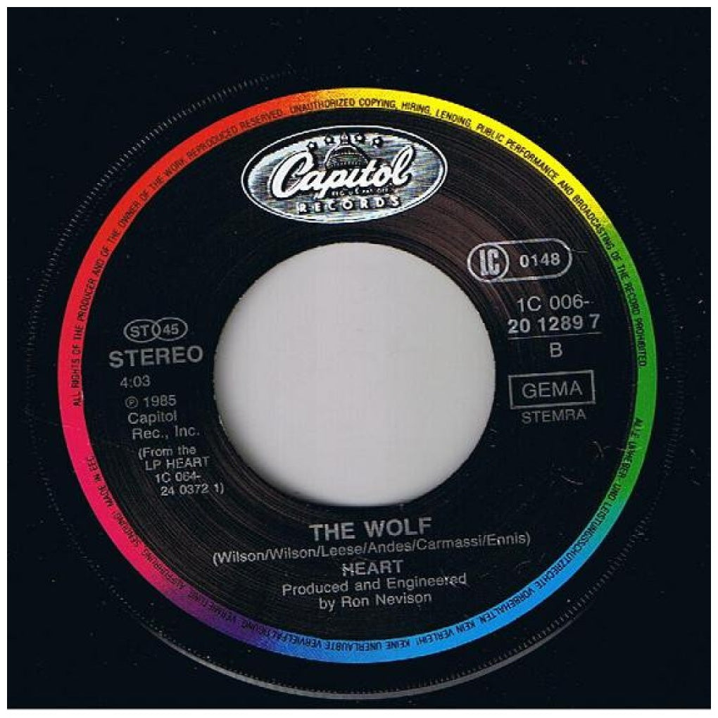 HEART - NOTHIN' AT ALL | 7" SINGLE USADO