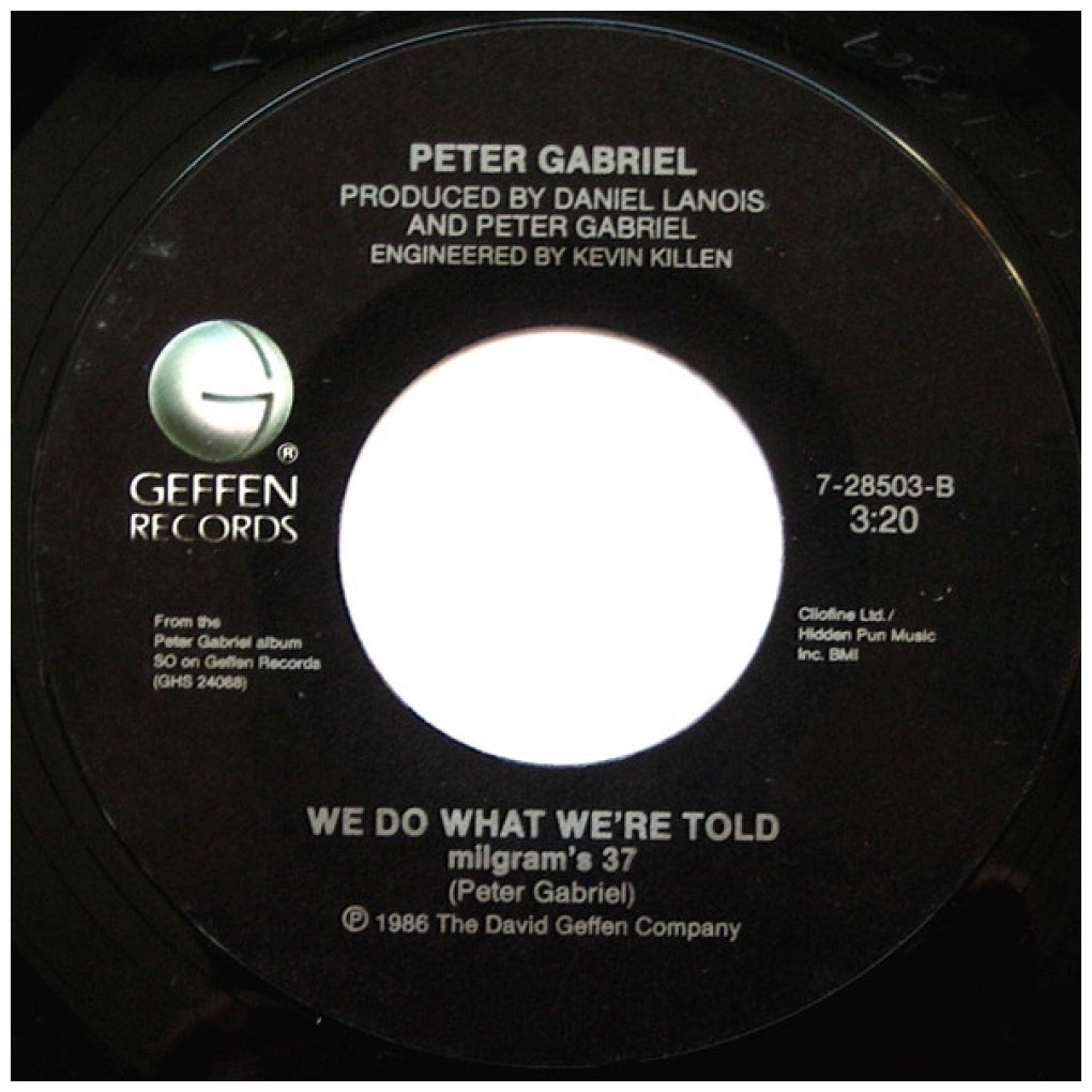 PETER GABRIEL - BIG TIME | 7" SINGLE USADO