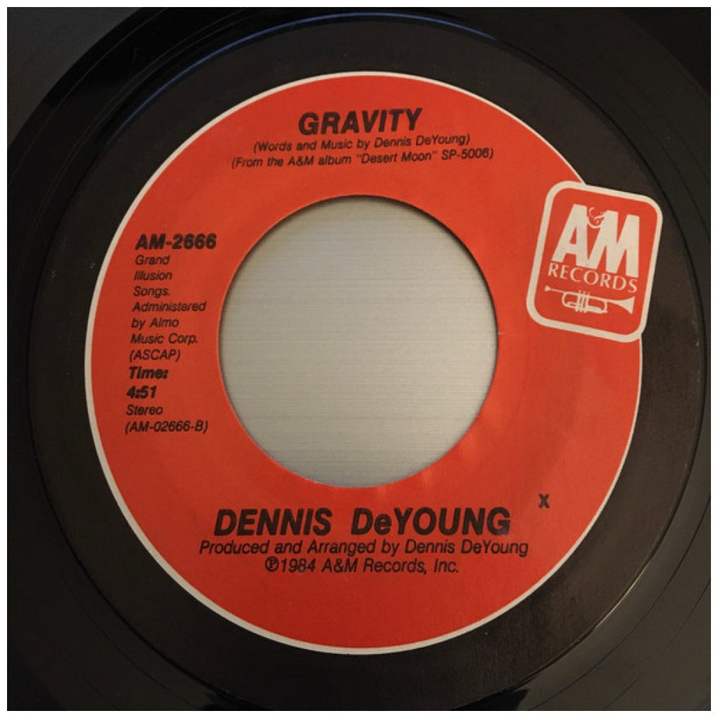 DENNIS DE YOUNG - DESERT MOON | 7" SINGLE USADO