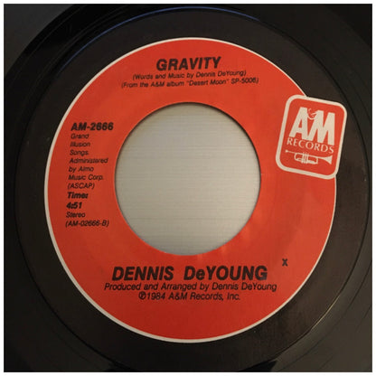DENNIS DE YOUNG - DESERT MOON | 7" SINGLE USADO