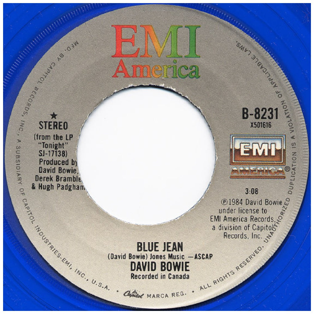 DAVID BOWIE - BLUE JEAN | 7" SINGLE USADO