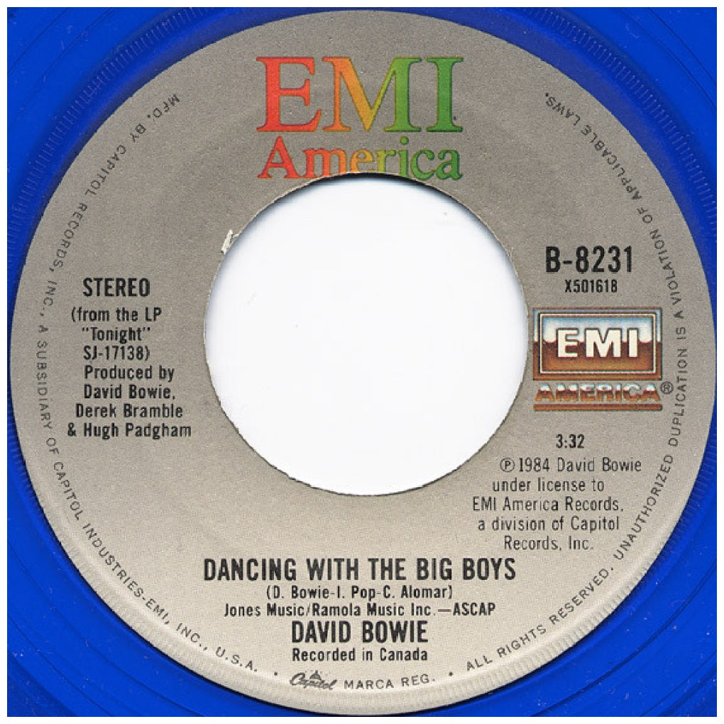 DAVID BOWIE - BLUE JEAN | 7" SINGLE USADO