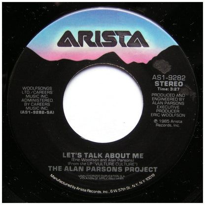 ALAN PARSONS PROJECT - LET'S TALK ABOUT ME | 7" SINGLE USADO