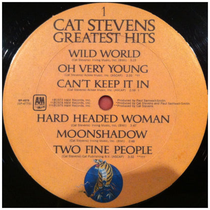CAT STEVENS - GREATEST HITS | VINILO USADO
