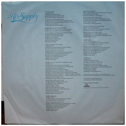 AIR SUPPLY - GREATEST HITS | VINILO USADO