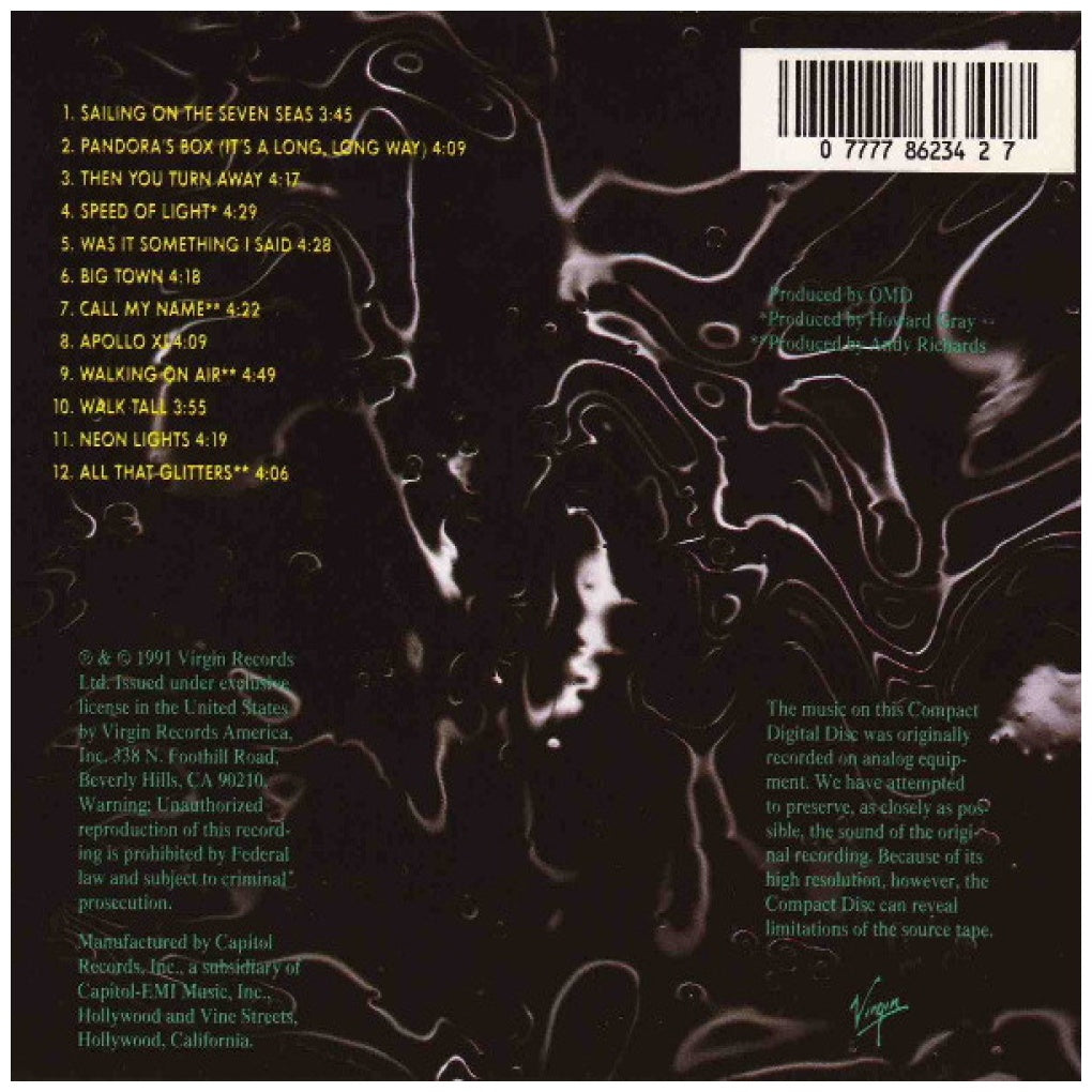 OMD - SUGAR TAX | CD USADO