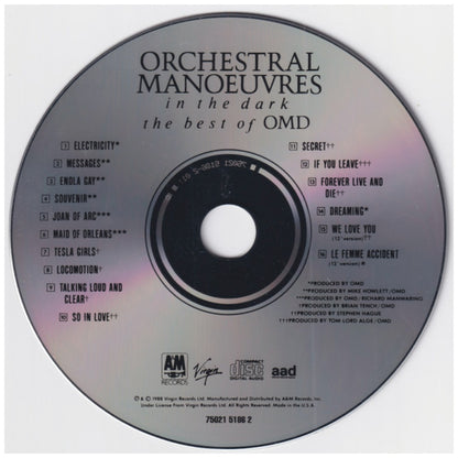 OMD - THE BEST OF | CD USADO