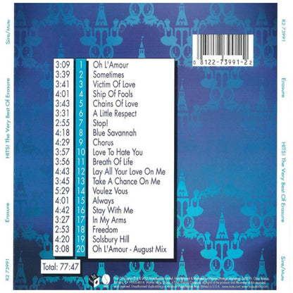 ERASURE - THE VERY BEST | CD USADO