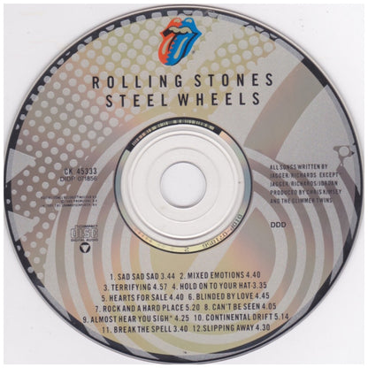 ROLLING STONES - STEEL WHEELS | CD USADO