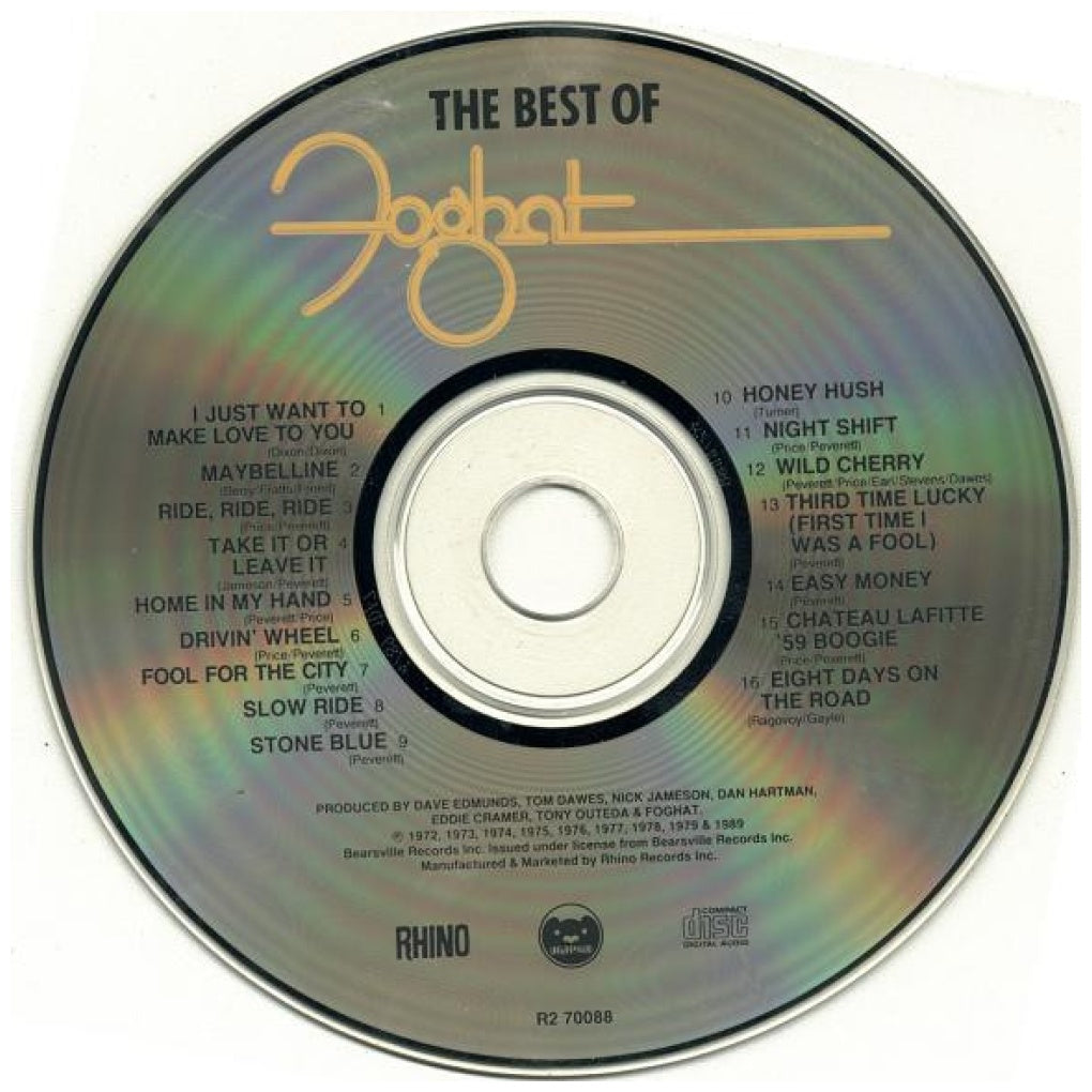 FOGHAT  - THE BEST | CD USADO