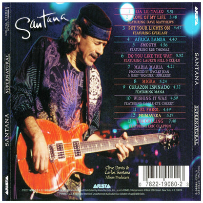 SANTANA - SUPERNATURAL | CD