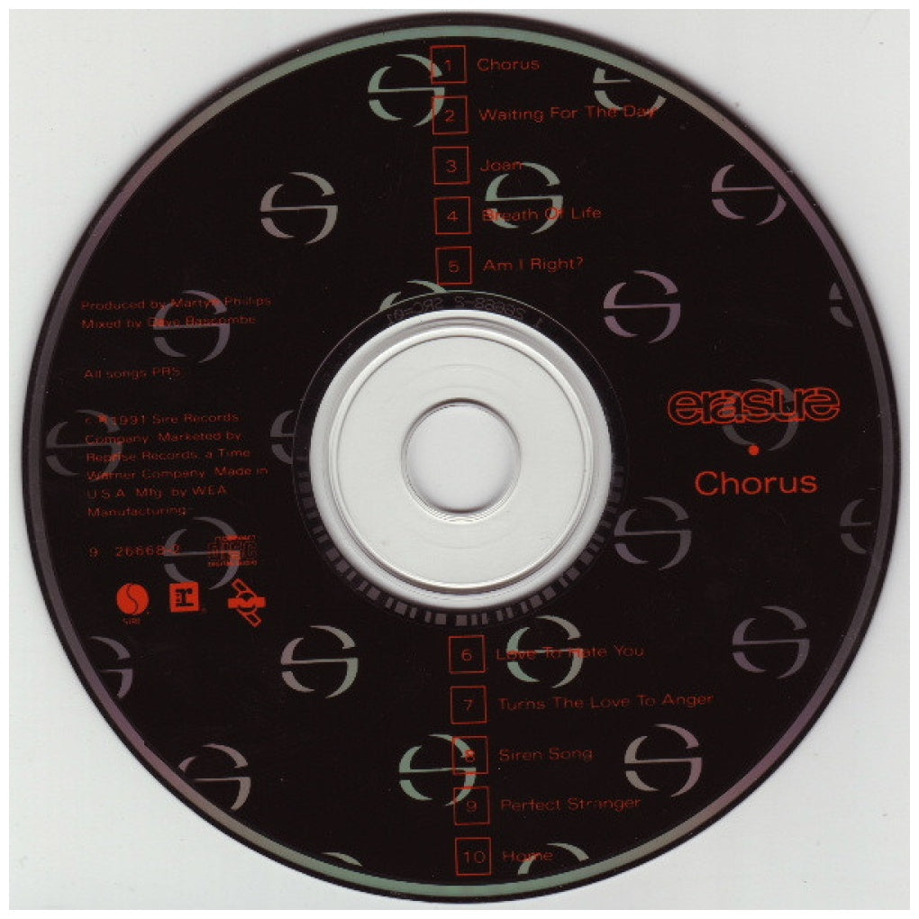 ERASURE - CHORUS | CD USADO