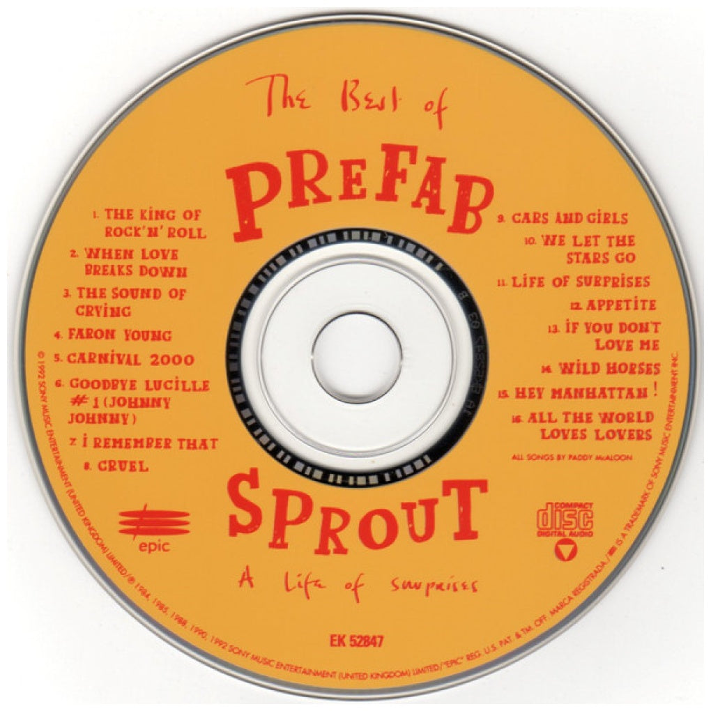 PREFAB SPROUT - A LIFE OF SURPRISES: THE BEST | CD USADO