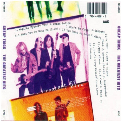 CHEAP TRICK - THE GREATEST HITS | CD USADO