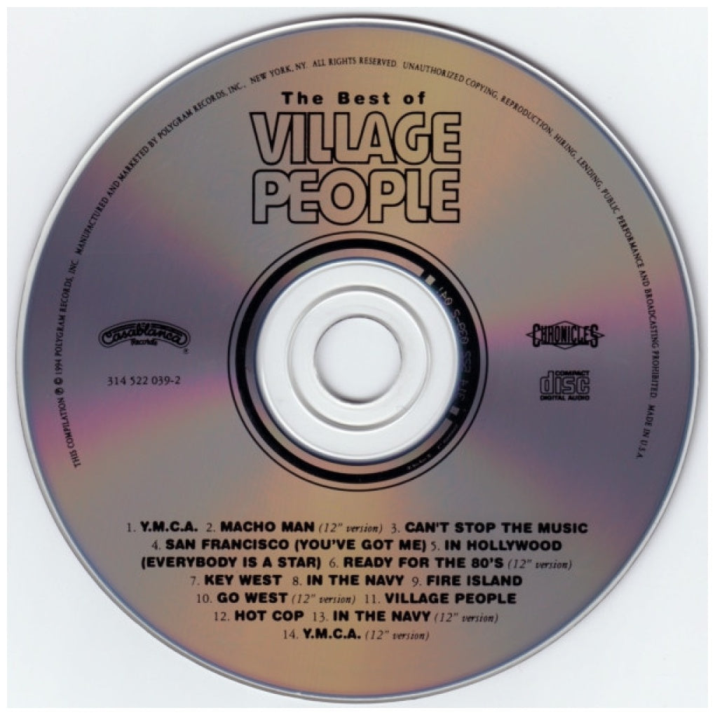 VILLAGE PEOPLE - THE BEST OF | CD USADO
