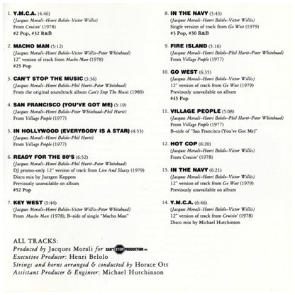 VILLAGE PEOPLE - THE BEST OF | CD USADO