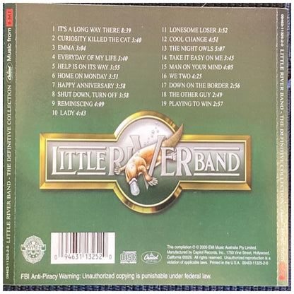 LITTLE RIVER BAND - THE DEFINITIVE COLLECTION | CD