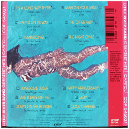 LITTLE RIVER BAND - GREATEST HITS | CD USADO