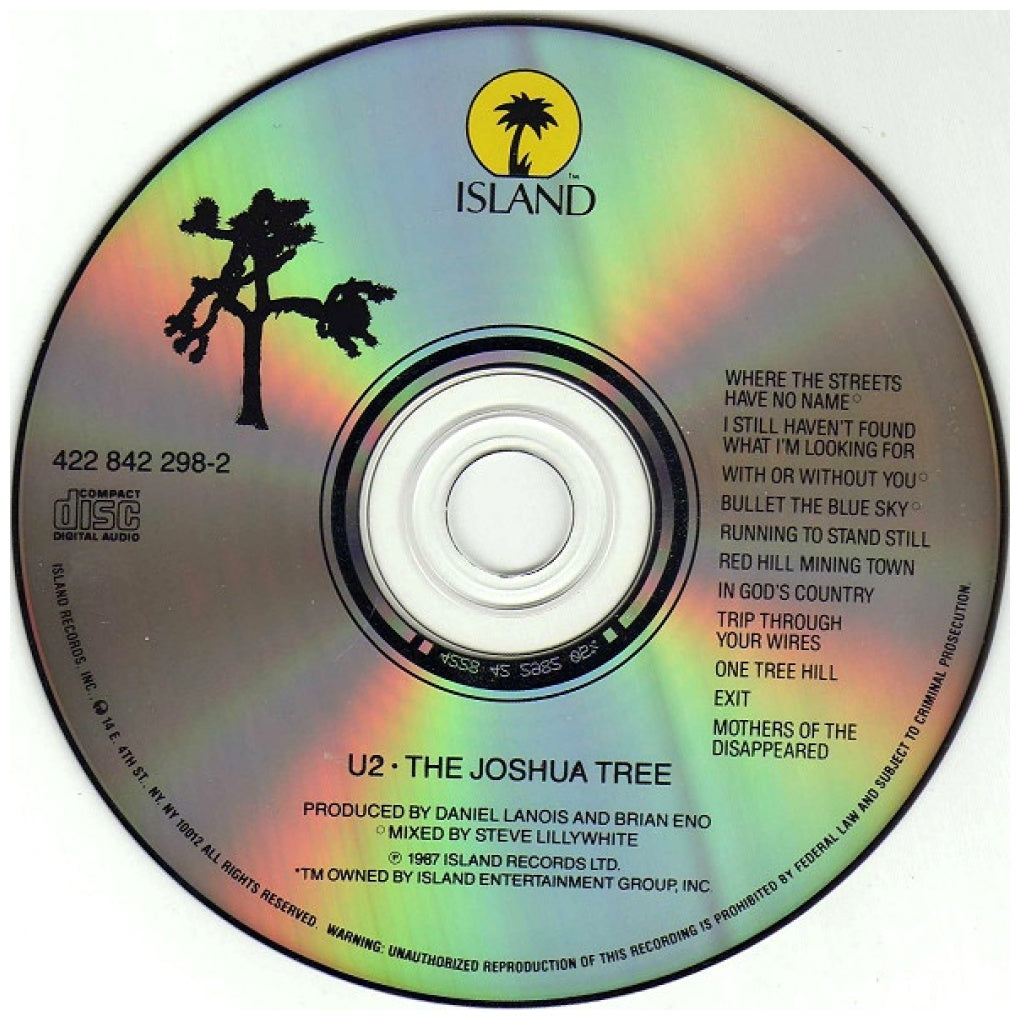 U2  - THE JOSHUA TREE | CD USADO