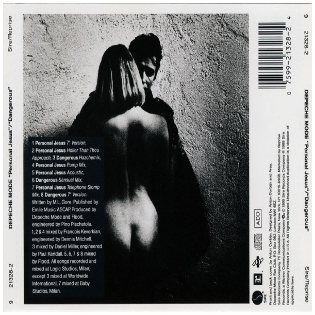 DEPECHE MODE - PERSONAL JESUS | CD SINGLE USADO