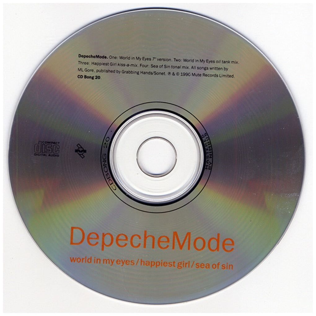 DEPECHE MODE - WORLD IN MY EYES | CD SINGLE USADO