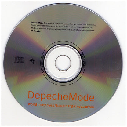 DEPECHE MODE - WORLD IN MY EYES | CD SINGLE USADO