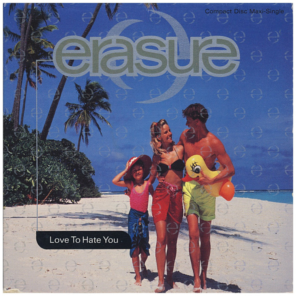 ERASURE - LOVE TO HATE YOU | CD SINGLE USADO