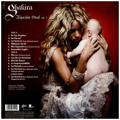 SHAKIRA - FIJACION ORAL BOL.1 (20TH ANNIVERSARY) | VINILO