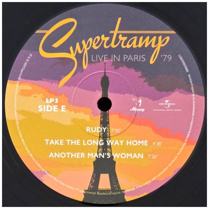 SUPERTRAMP - LIVE IN PARIS '79 (3LP) (2025) | VINILO