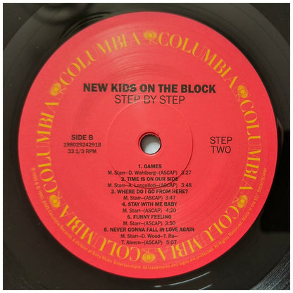 NEW KIDS ON THE BLOCK - STEP BY STEP (35TH ANNIVERSARY EDITION) (2025) | VINILO
