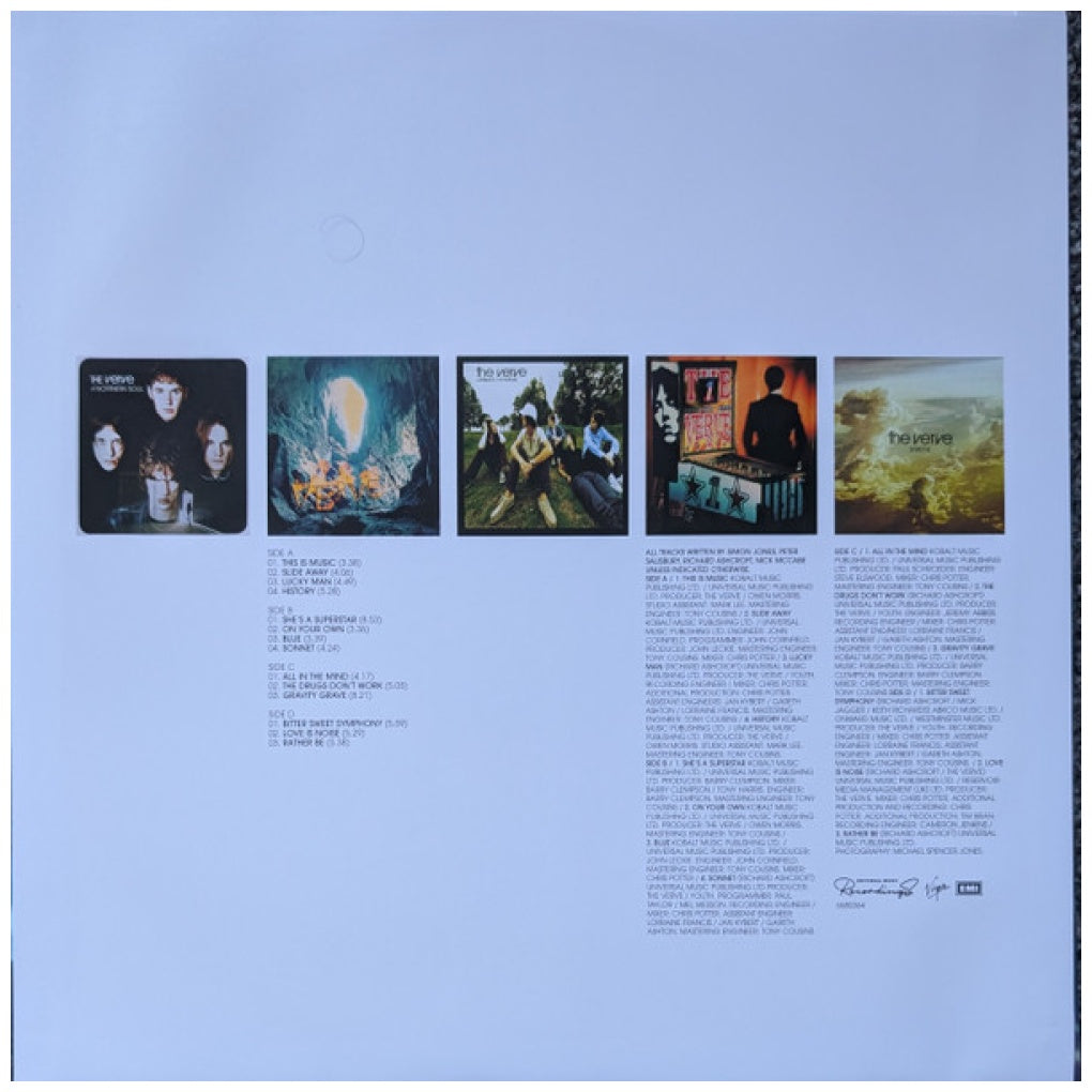 VERVE - THIS IS THE MUSIC: THE SINGLES (2LP) (CLEAR VINYL) | VINILO