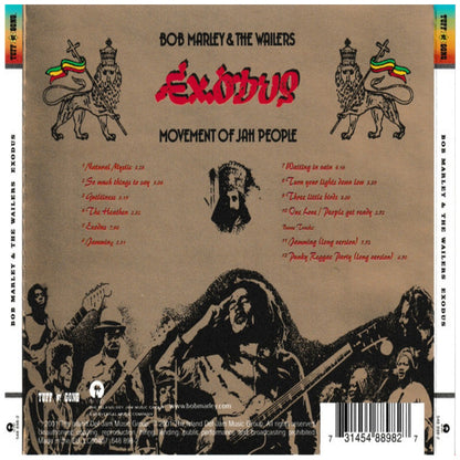BOB MARLEY & THE WAILERS - EXODUS | CD